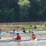 Kayak Racing with Friends